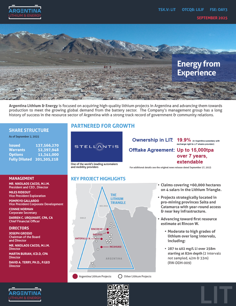 Fact Sheet - September 2025