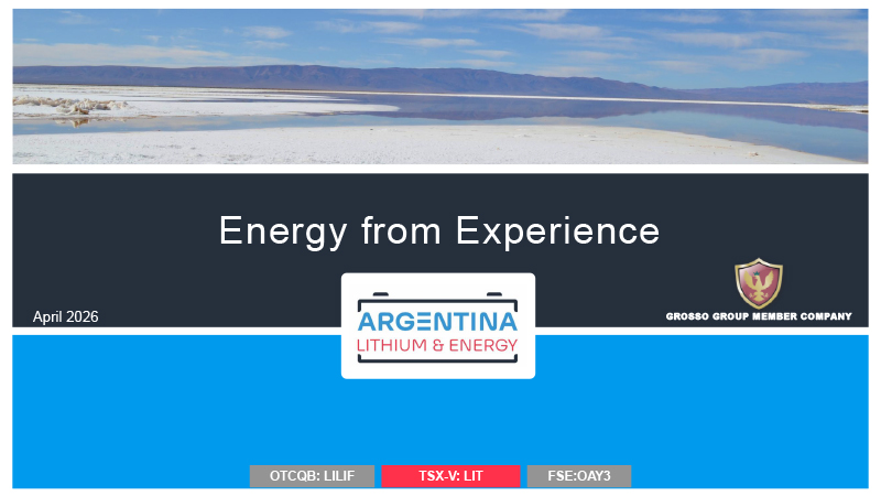 Corporate Presentation - April 2026