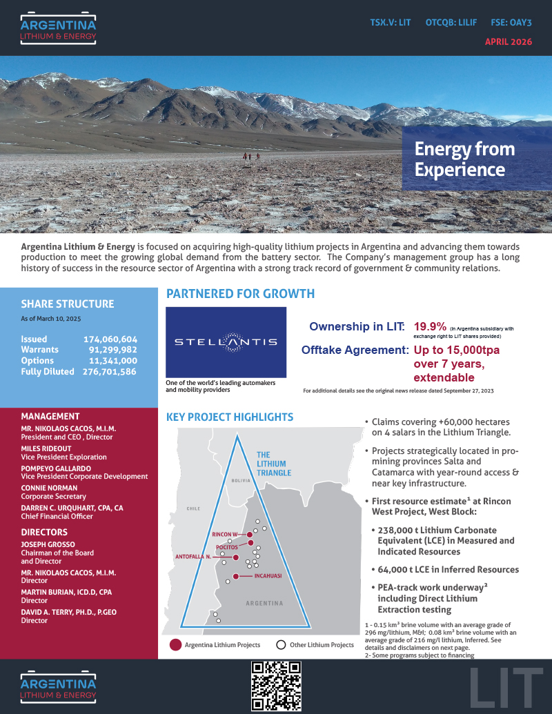 Fact Sheet - April 2026